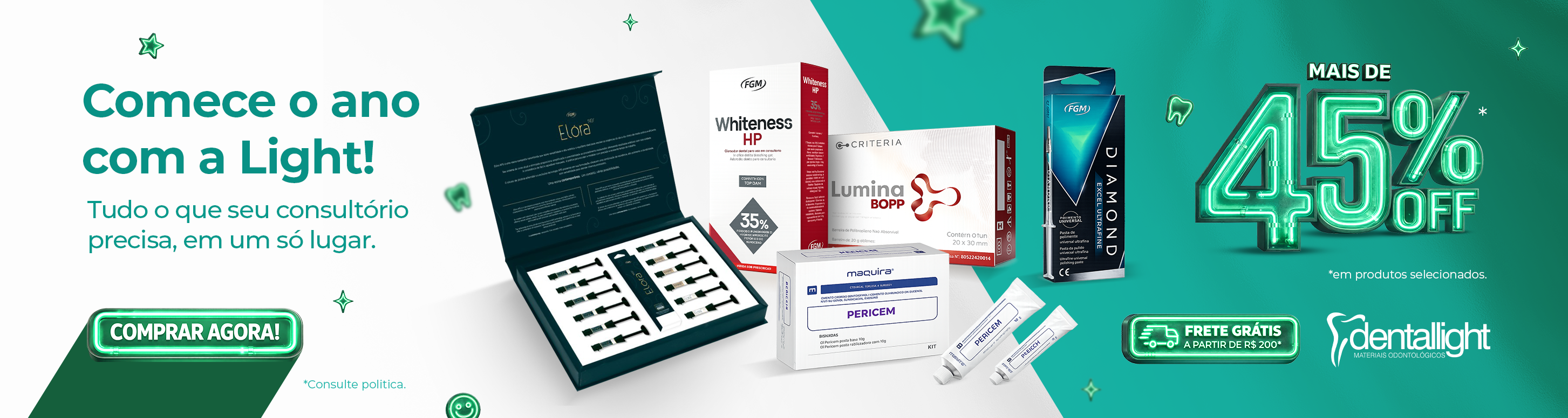 Comece o ano com a Light