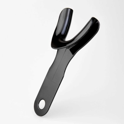 Afastador Labial Adulto V Preto Indusbello 1PÇ Afastador Labial Adulto V Preto Indusbello 1PÇ