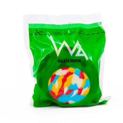 Algodão Rolete Colorido com 100 unidades - WA Algodão Rolete Colorido com 100 unidades - WA