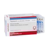 Anest.Septanest Artic.4% Epin.1:100 CX.C\50 Septodont Anest.Septanest Artic.4% Epin.1:100 CX.C\50 Septodont
