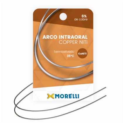 Arco NiTi Copper 35°C Retangular - Morelli Arco NiTi Copper 35°C Retangular - Morelli