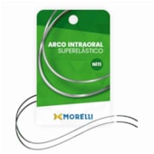 Arco NiTi Curva Reversa-SPEE Superelástico G Retangular - Morelli