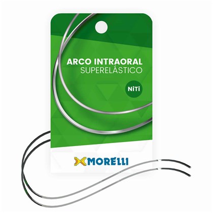 Arco NiTi Curva Reversa-SPEE Superelástico G Retangular - Morelli
