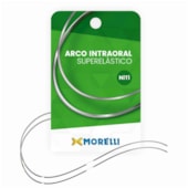 Arco NiTi Curva Reversa-SPEE Superelástico M Quadrado - 0,40x0,40mm (.016"x.016") - 5071003 - Morelli