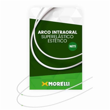 Arco NiTi Estético Superelástico M Retangular - Morelli