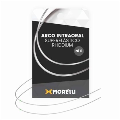Arco NiTi Rhodium Superelástico G Redondo - Morelli Arco NiTi Rhodium Superelástico G Redondo - Morelli