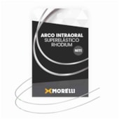 Arco NiTi Rhodium Superelástico M Redondo - Morelli Arco NiTi Rhodium Superelástico M Redondo - Morelli