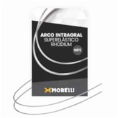 Arco NiTi Rhodium Superelástico M Retangular - Morelli Arco NiTi Rhodium Superelástico M Retangular - Morelli