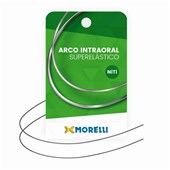 Arco NiTi Superelástico M Quadrado - 0,40x0,40mm (.016"x.016") - 5071002 - Morelli