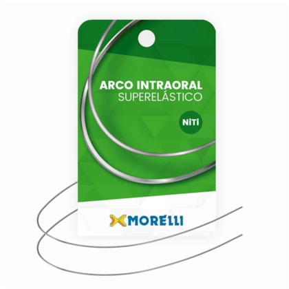Arco NiTi Superelástico "Ultra Leve" - Redondo Ø0,25mm (.010") - 5070010 - Morelli Arco NiTi Superelástico "Ultra Leve" - Redondo Ø0,25mm (.010") - 5070010 - Morelli