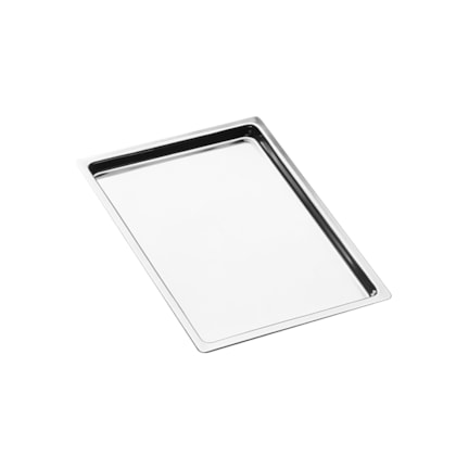 Bandeja Inox 24x18x1,5cm - Fava Bandeja Inox 24x18x1,5cm - Fava