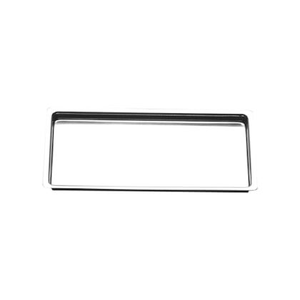 Bandeja Inox Millenium 22x17x1,5cm - Fava Bandeja Inox Millenium 22x17x1,5cm - Fava