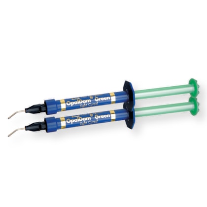 Barreira Gengival Opaldam Green com 2 seringas - Ultradent Barreira Gengival Opaldam Green com 2 seringas - Ultradent
