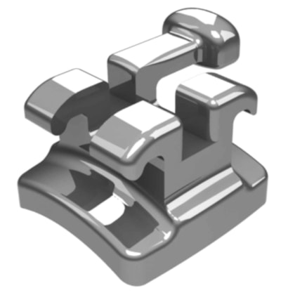 Bráquete Edgewise Slim .022" com gancho - Morelli Bráquete Edgewise Slim .022" com gancho - Morelli