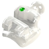 Bráquete Roth Ceramic .022" com gancho - Morelli