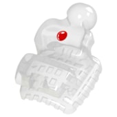 Bráquete Roth PolySafira .022" com gancho - Morelli Bráquete Roth PolySafira .022" com gancho - Morelli