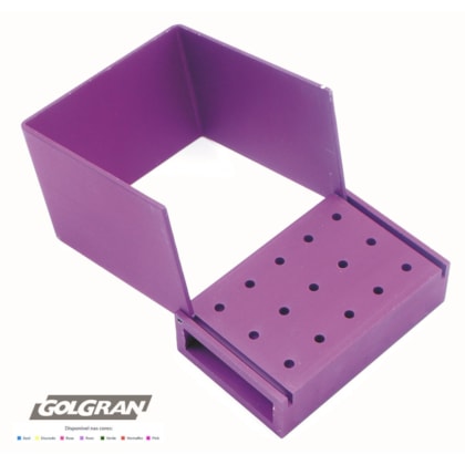 Broqueiro em Alumínio para 15 pontas FG - Golgran Broqueiro em Alumínio para 15 pontas FG - Golgran