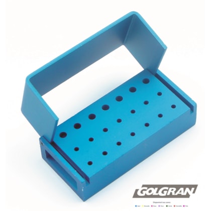 Broqueiro em Alumínio para 21 pontas mistas - Golgran Broqueiro em Alumínio para 21 pontas mistas - Golgran