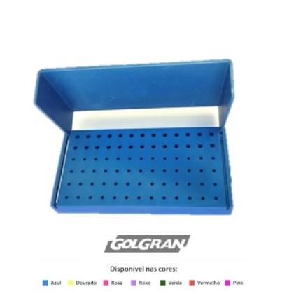 Broqueiro em Alumínio para 78 pontas mistas - Golgran Broqueiro em Alumínio para 78 pontas mistas - Golgran