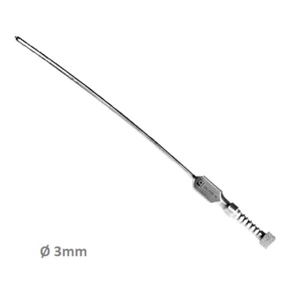 Cânula Frazier 19cm - Quinelato Cânula Frazier 19cm - Quinelato