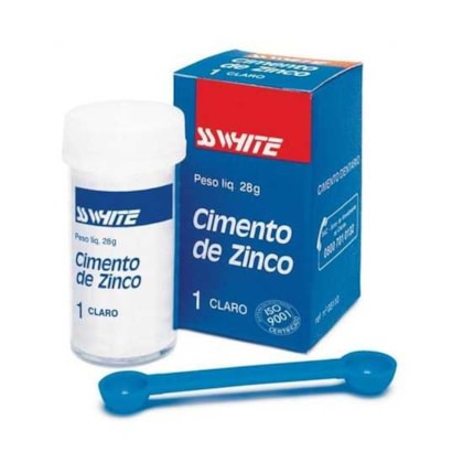 Cimento de Zinco Pó - SS White Cimento de Zinco Pó - SS White