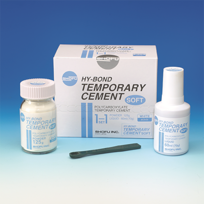 Cimento Provisório Hy-Bond Temp Cement 1-1 Set Soft - Shofu Cimento Provisório Hy-Bond Temp Cement 1-1 Set Soft - Shofu