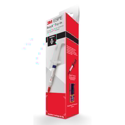 Cimento Resinoso Relyx Try-in - 3M Solventum Cimento Resinoso Relyx Try-in - 3M Solventum