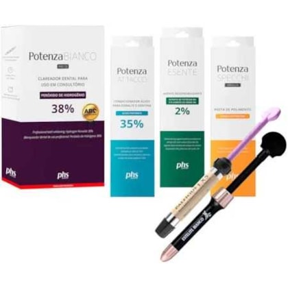 Clareado Potenza Bianco ProSS 38% Kit Mes Dentista