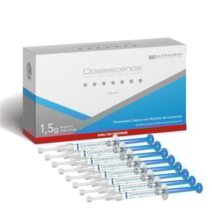 Clareador Opalescence com 12 seringas - Ultradent Clareador Opalescence com 12 seringas - Ultradent