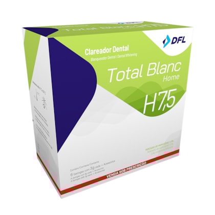 Clareador Total Blanc Home 7,5% Kit - DFL Clareador Total Blanc Home 7,5% Kit - DFL