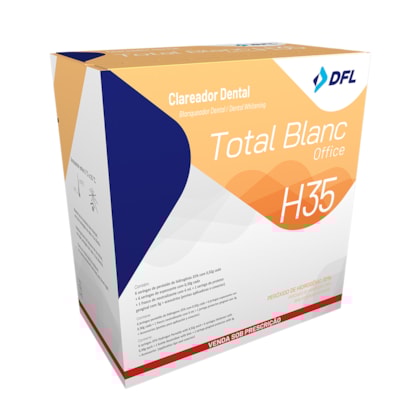 Clareador Total Blanc Office 35% Kit - DFL Clareador Total Blanc Office 35% Kit - DFL