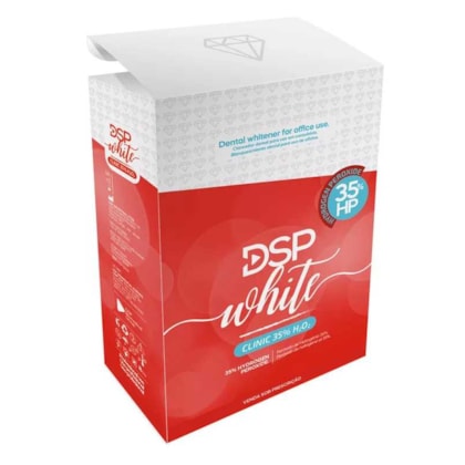 Clareador White Clinic 35% H²O² 3 Aplicações - DSP Clareador White Clinic 35% H²O² 3 Aplicações - DSP