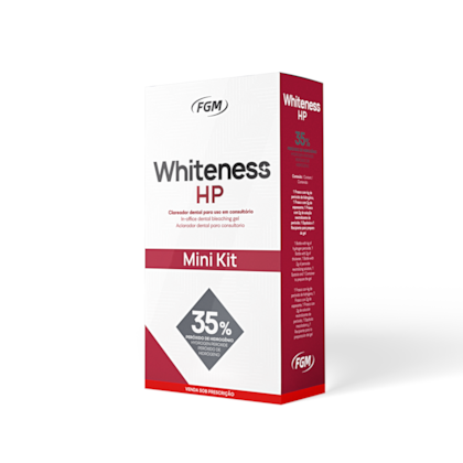 Clareador Whiteness HP Mini Kit - FGM Clareador Whiteness HP Mini Kit - FGM