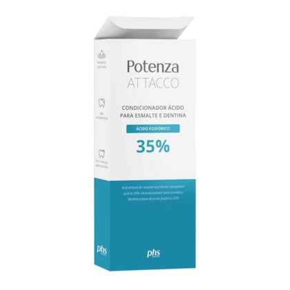 Condicionador Ácido Fosfórico Potenza Attacco 35% - PHS Condicionador Ácido Fosfórico Potenza Attacco 35% - PHS