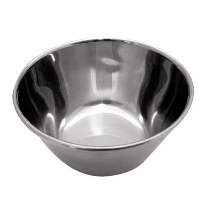 Cuba Inox Redonda p/ assepsia Millenium 8x3,6cm (160ml) - Fava Cuba Inox Redonda p/ assepsia Millenium 8x3,6cm (160ml) - Fava