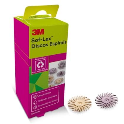 Disco Diamantado Espiral Sof-Lex™ - 3M Solventum Disco Diamantado Espiral Sof-Lex™ - 3M Solventum