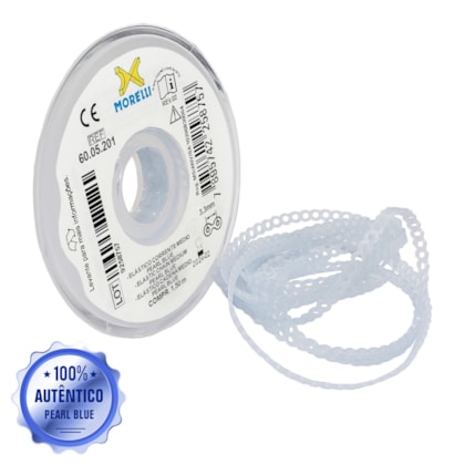 Elástico Corrente Médio 1,5m - Pearl Blue - 6005201 - Morelli