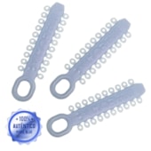 Elástico Ligadura Modular - Pearl Blue - 6006010 - Morelli Elástico Ligadura Modular - Pearl Blue - 6006010 - Morelli