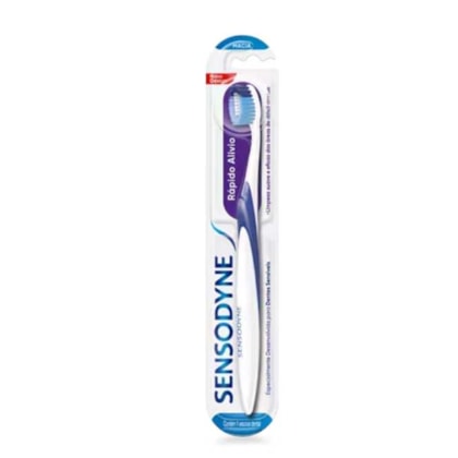 Escova Dental Macia Alívio Rápido - Sensodyne Escova Dental Macia Alívio Rápido - Sensodyne