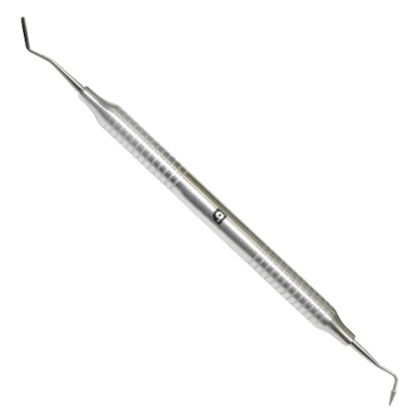 Espátula Composite nº 4 + Calcador Hollenback - Quinelato Espátula Composite nº 4 + Calcador Hollenback - Quinelato