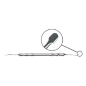 Espátula para Fio Retrato Fischers Packer 45 - Ultradent Espátula para Fio Retrato Fischers Packer 45 - Ultradent
