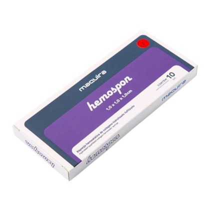 Esponja Hemostática Hemospon - Maquira Esponja Hemostática Hemospon - Maquira