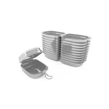 Estojo Aparelho Ortod. L Cinza 10UN A.Gomes