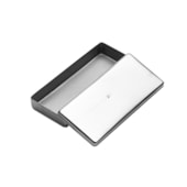 Estojo Inox 18x08x2cm - Fava Estojo Inox 18x08x2cm - Fava