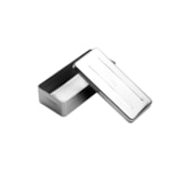 Estojo Inox 18x08x5cm - Fava Estojo Inox 18x08x5cm - Fava