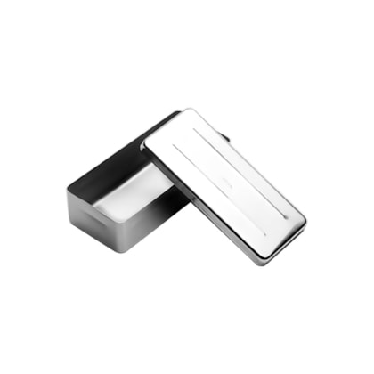 Estojo Inox 20x10x5cm - Fava Estojo Inox 20x10x5cm - Fava
