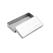Estojo Inox Millenium 18x08x3cm - Fava Estojo Inox Millenium 18x08x3cm - Fava