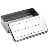 Estojo Inox Millenium 20x10x3cm - Fava Estojo Inox Millenium 20x10x3cm - Fava