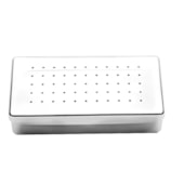 Estojo Inox Perfurado 28x14x6cm - Fava Estojo Inox Perfurado 28x14x6cm - Fava