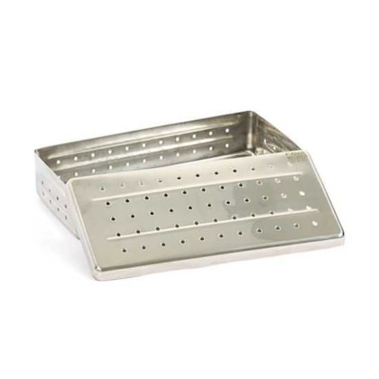 Estojo Inox Perfurado Millenium 18x08x3cm - Fava Estojo Inox Perfurado Millenium 18x08x3cm - Fava